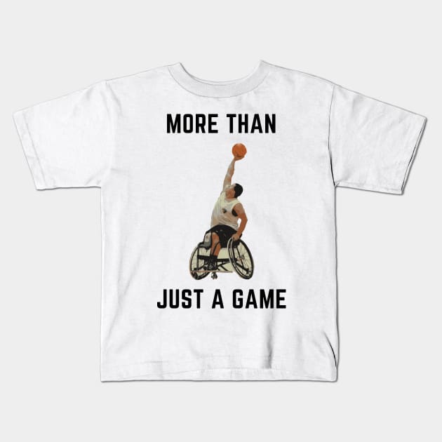 More than just a game Kids T-Shirt by IOANNISSKEVAS